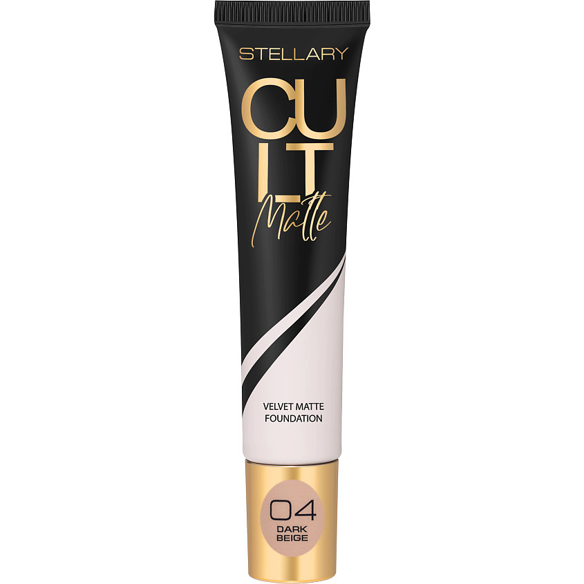 Изображение товара STELLARY Матирующий тональный крем Cult Matte Foundation, № 04/темно-бежевый, 25 мл