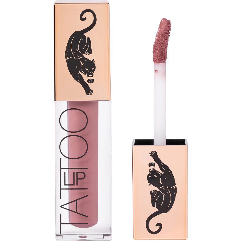 Изображение товара STELLARY Стойкая жидкая матовая помада Lip Tattoo, № 06 Gentle Plum, 4,5 мл