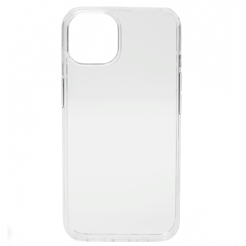 Изображение товара HIZA Чехол для iPhone 13 прозрачный тонкий противоударный с защитой камеры