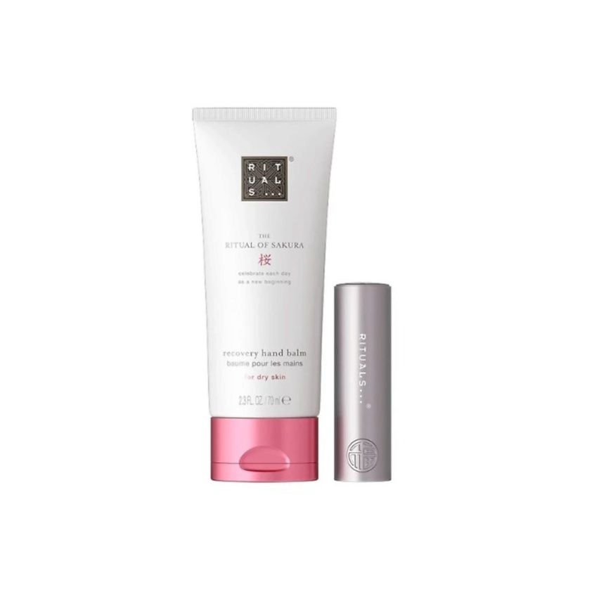 Изображение товара RITUALS Набор для ухода за руками и губами Hand and Lip Set 70 мл + 4,8 г