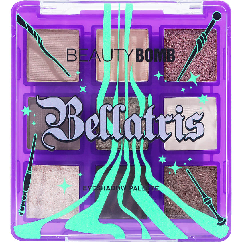 Изображение товара BEAUTY BOMB Палетка теней Bellatris, 7 г