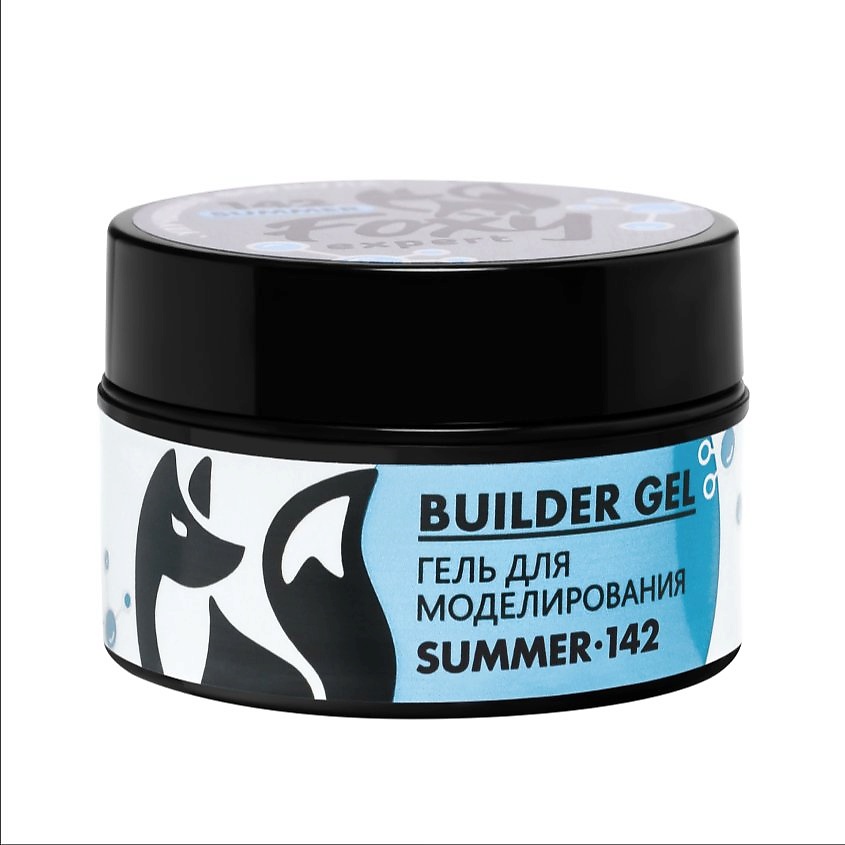 Изображение товара FOXY EXPERT Гель для наращивания "Новая формула" №142, Голубой