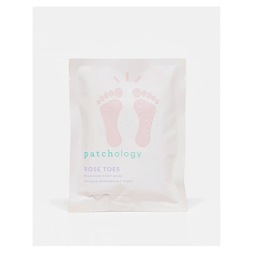Изображение товара PATCHOLOGY Восстанавливающая маска для ног Rosé Toes, 1 шт.