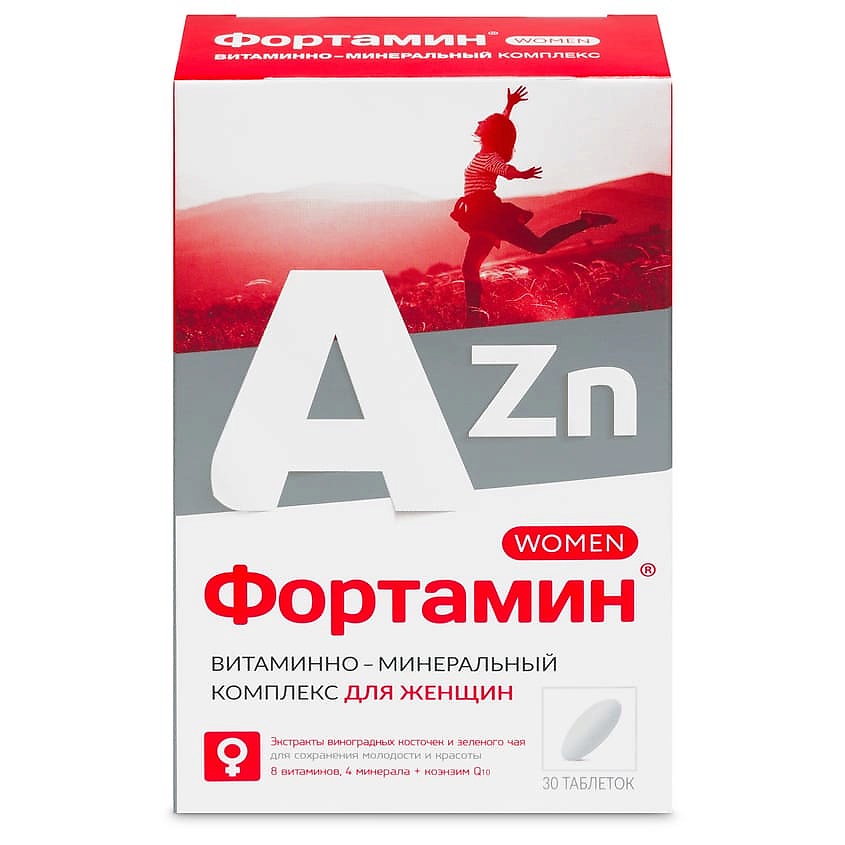 Изображение товара ФОРТАМИН Для женщин, 30 шт.