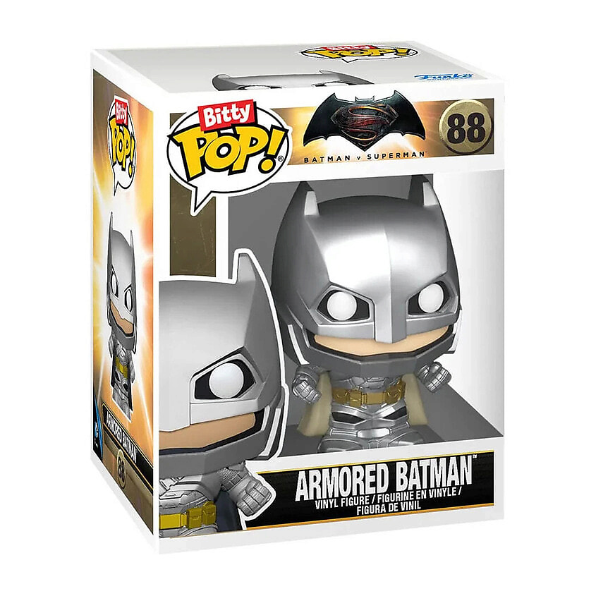 Изображение товара Фигурка FUNKO DC Comics Batman Bitty Pop Rides Vinyl с Батмобилем 2,5 см