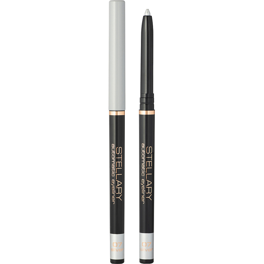 Изображение товара STELLARY Автоматический карандаш для глаз Automatic Eyeliner, № 07 Silver, 0,28 г