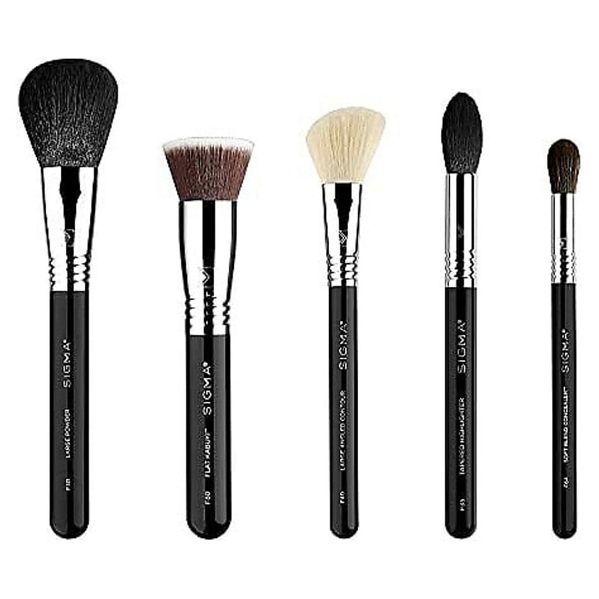 Изображение товара Набор кистей для макияжа лица Sigma Beauty Classic Face Brush Set пять кистей