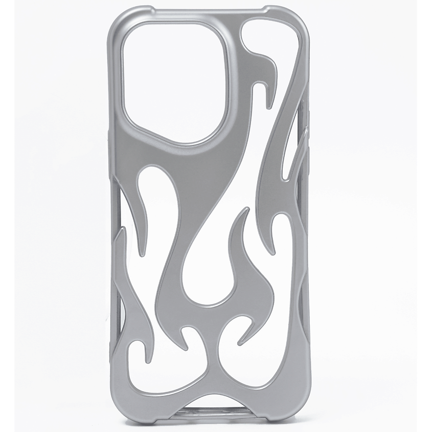 Изображение товара HIZA Чехол для iPhone 16 Pro Серебряный Элегантный и Удобный