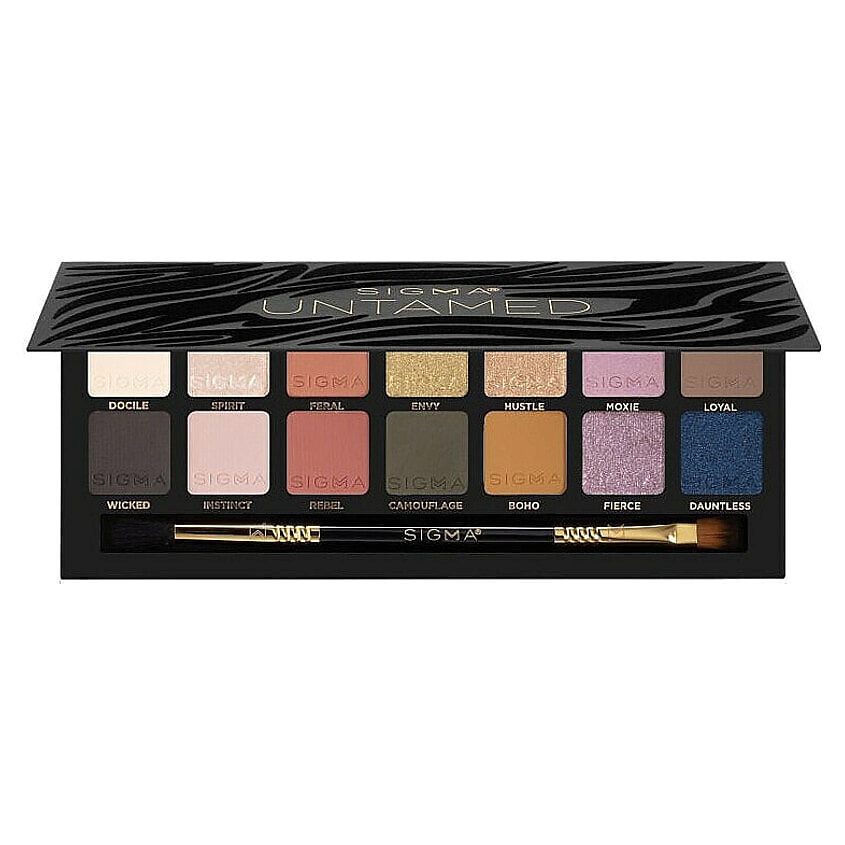 Изображение товара SIGMA BEAUTY Палетка теней Untamed Eyeshadow Palette для яркого макияжа глаз
