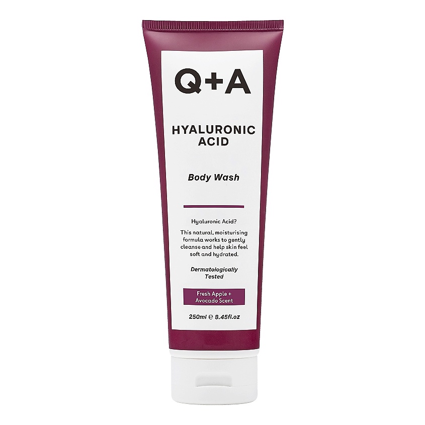 Изображение товара Q+A Увлажняющий гель для душа Hyaluronic Acid, 250 мл