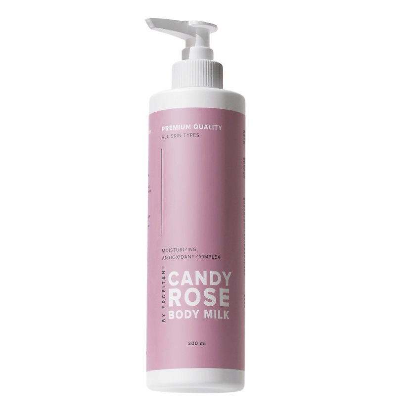 Изображение товара PROFITAN Увлажняющее крем молочко для тела CANDY ROSE, 1 шт.