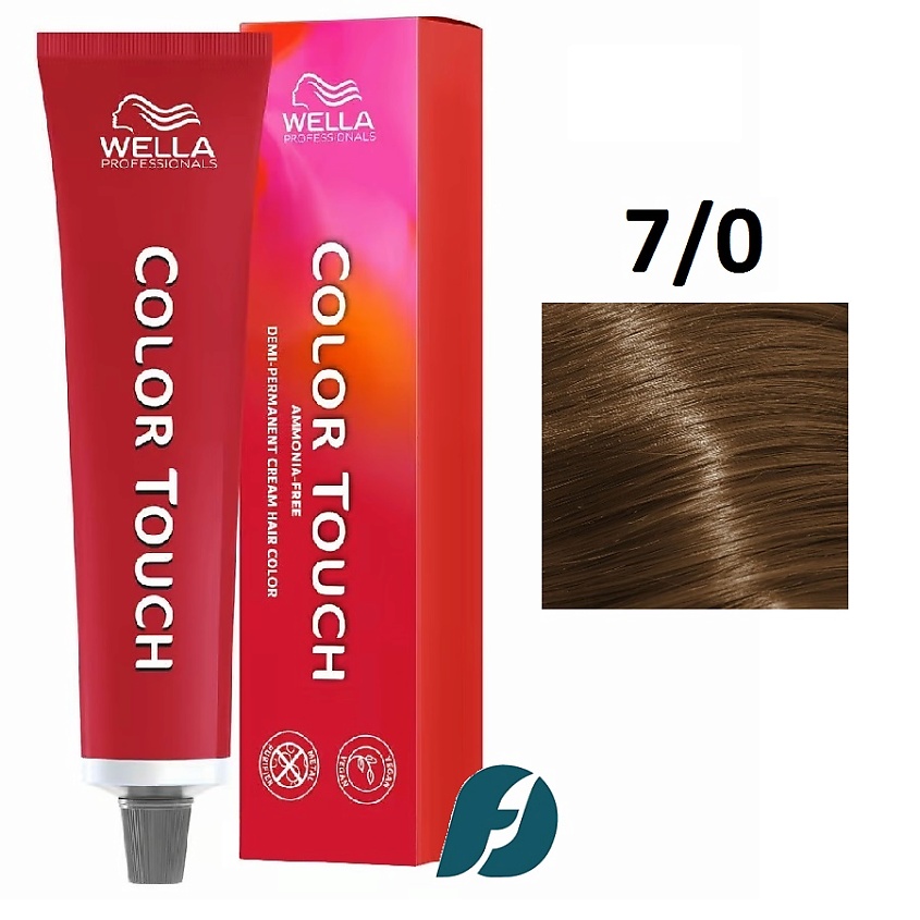 Изображение товара Wella Professionals Color Touch Крем-краска для волос интенсивное тонирование 7/0 блонд