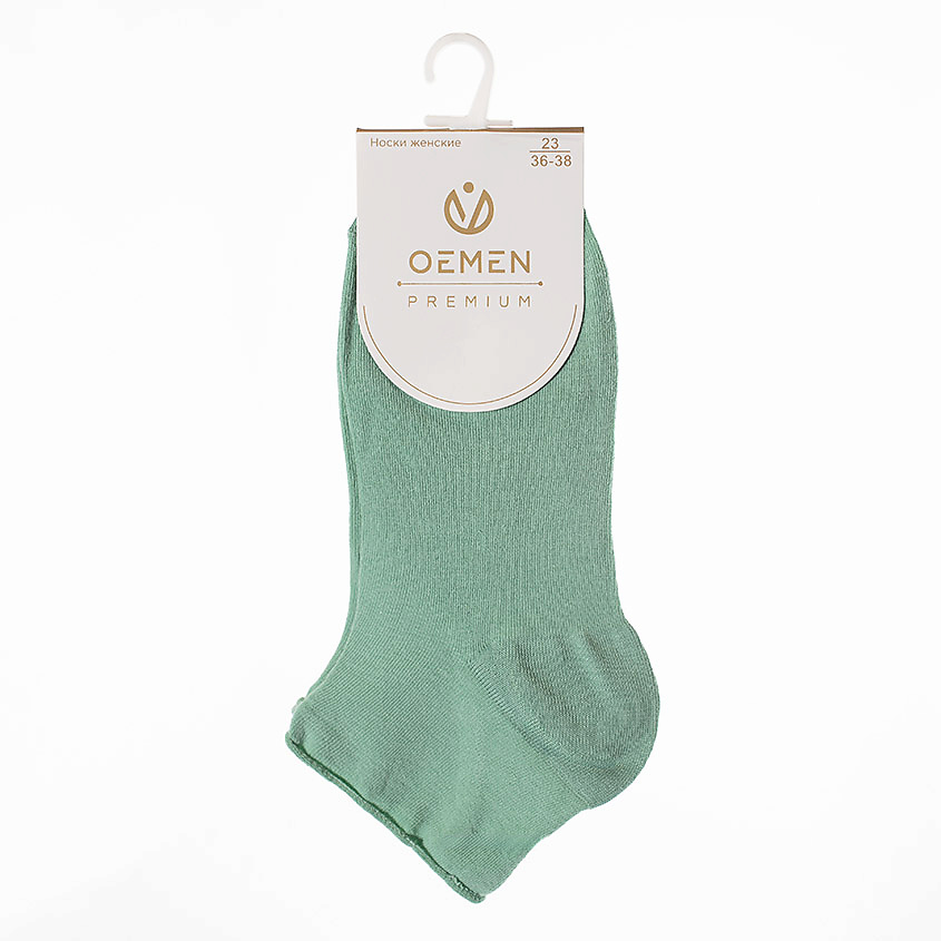 Изображение товара OEMEN Носки женские PW881 зеленый для взрослых, универсальные, эффект компрессии