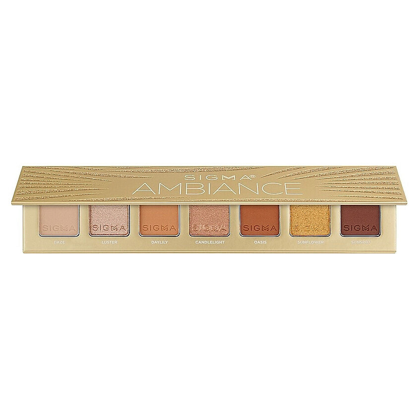 Изображение товара Ambiance Mini Palette тени для век 7 оттенков Beigе/Braun/Gold