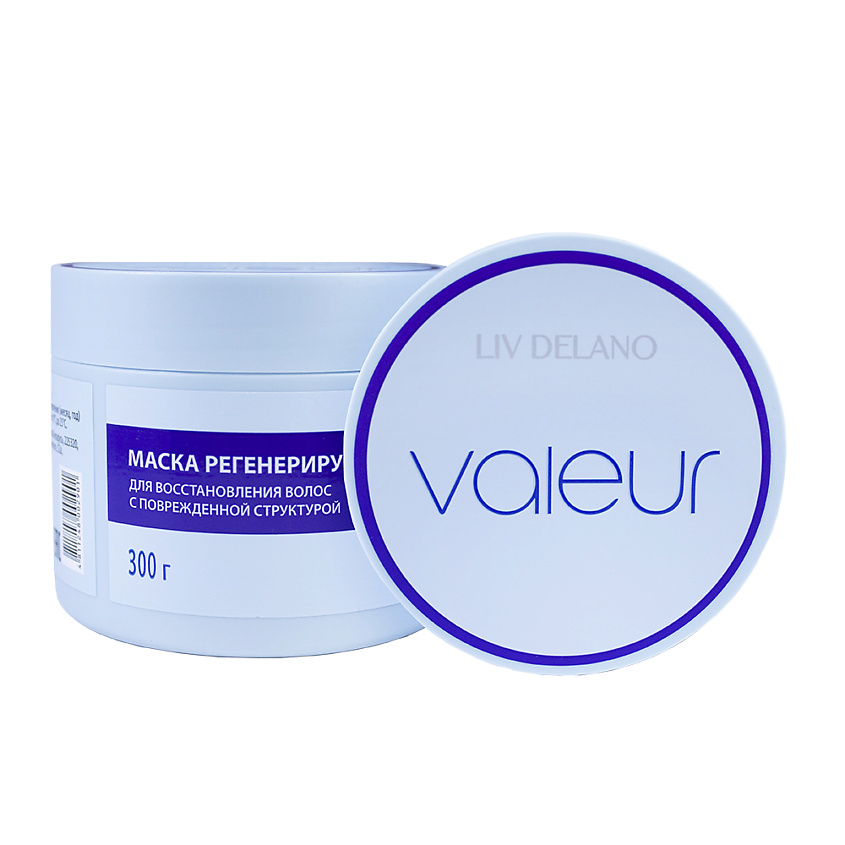 Изображение товара Регенерирующая маска для поврежденных волос LIV DELANO 300 мл
