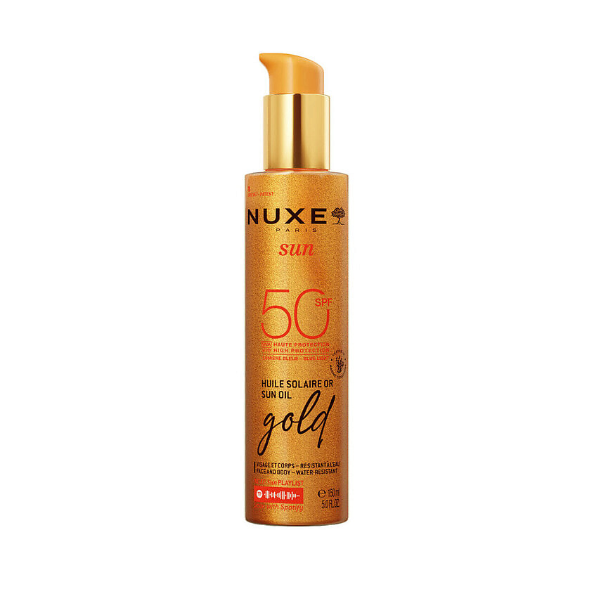 Изображение товара NUXE Золотое масло Sun High Protection Gold Sun Oil SPF 50, 150 мл