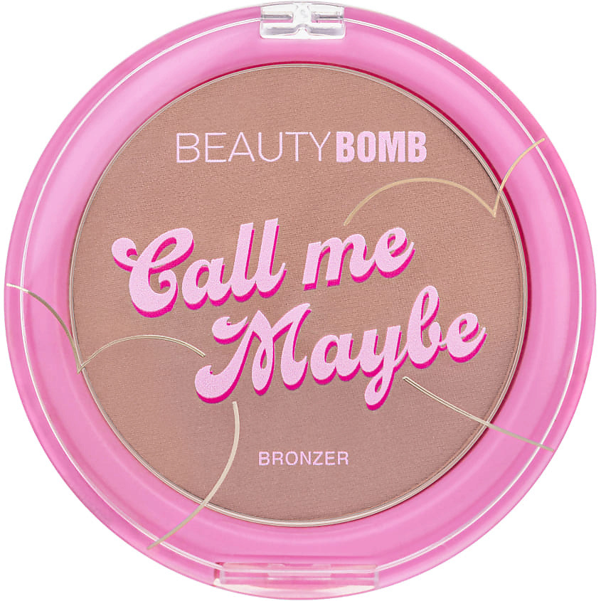 Изображение товара BEAUTY BOMB Бронзер для лица Call Me Maybe, тон 01, тауповый, 7,8 г