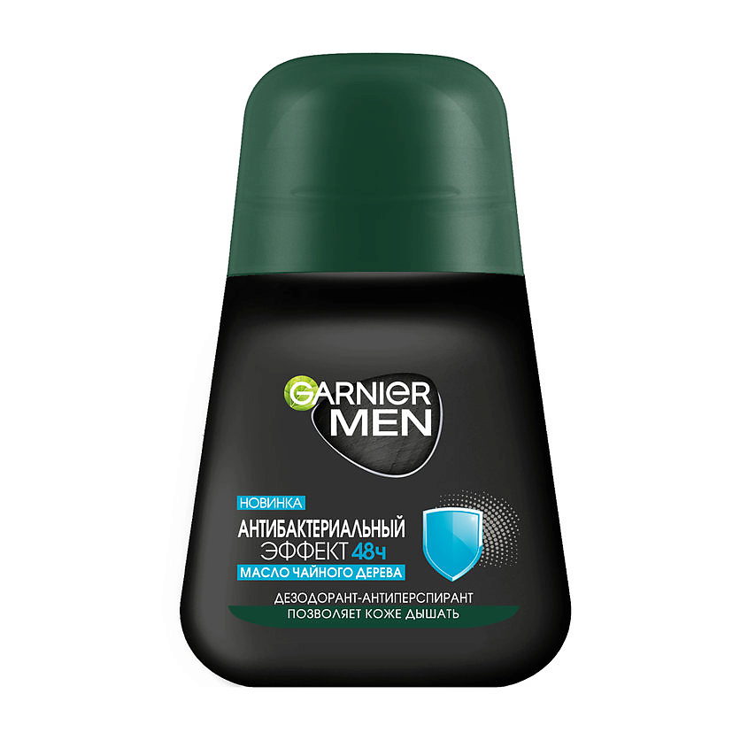 Изображение товара GARNIER Дезодорант-антиперспирант роликовый для тела мужской Антибактериальный эффект 48ч Men, 50 мл