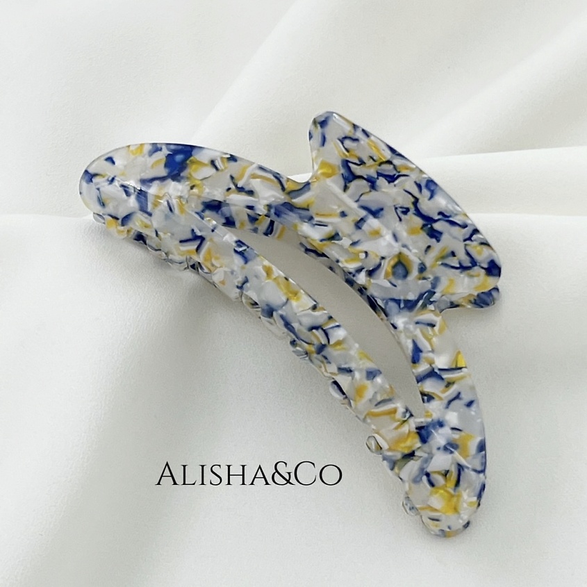 Изображение товара ALISHA&CO. Крабик для волос Confetti, Синий