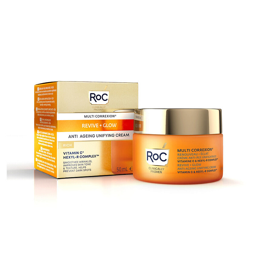 Изображение товара ROC Антивозрастной крем Multi Correxion Revive + Glow Unifying Cream Rich, 50 мл