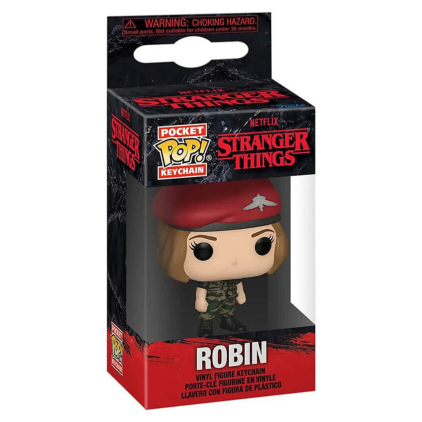 Изображение товара FUNKO Фигурка Stranger Things Robin Hunter Keychain - коллекционная интерактивная игрушка