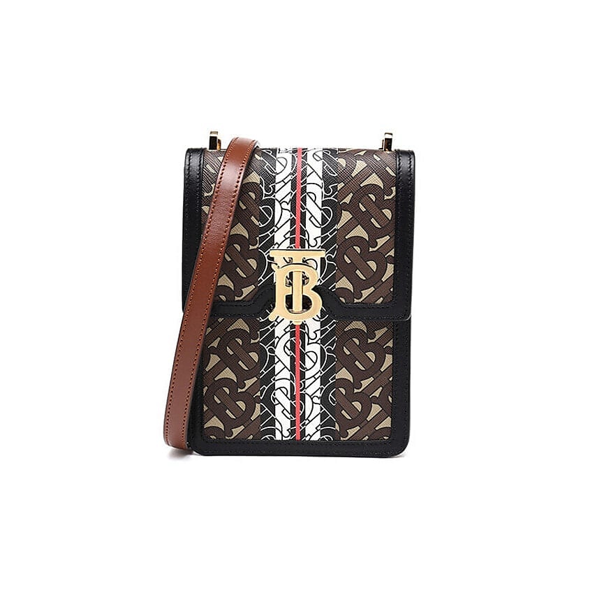 Изображение товара Роскошная женская сумка Burberry Robin Cotton One Shoulder Handbag Мультиколор