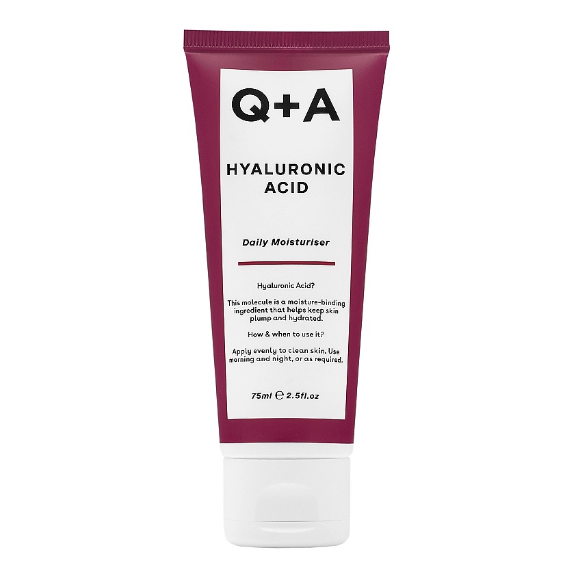 Изображение товара Q+A Крем для лица Hyaluronic Acid, 75 мл
