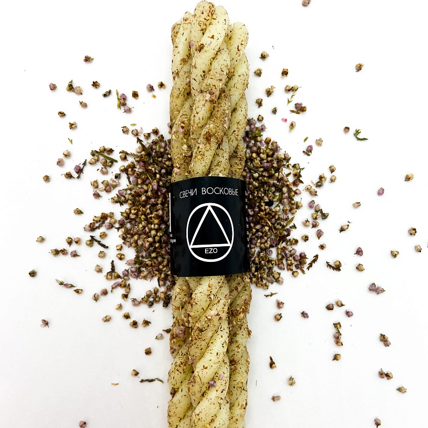 Изображение товара EZO Свечи восковые скрутка с травами "Женский оберег", 3 шт., 3 шт.
