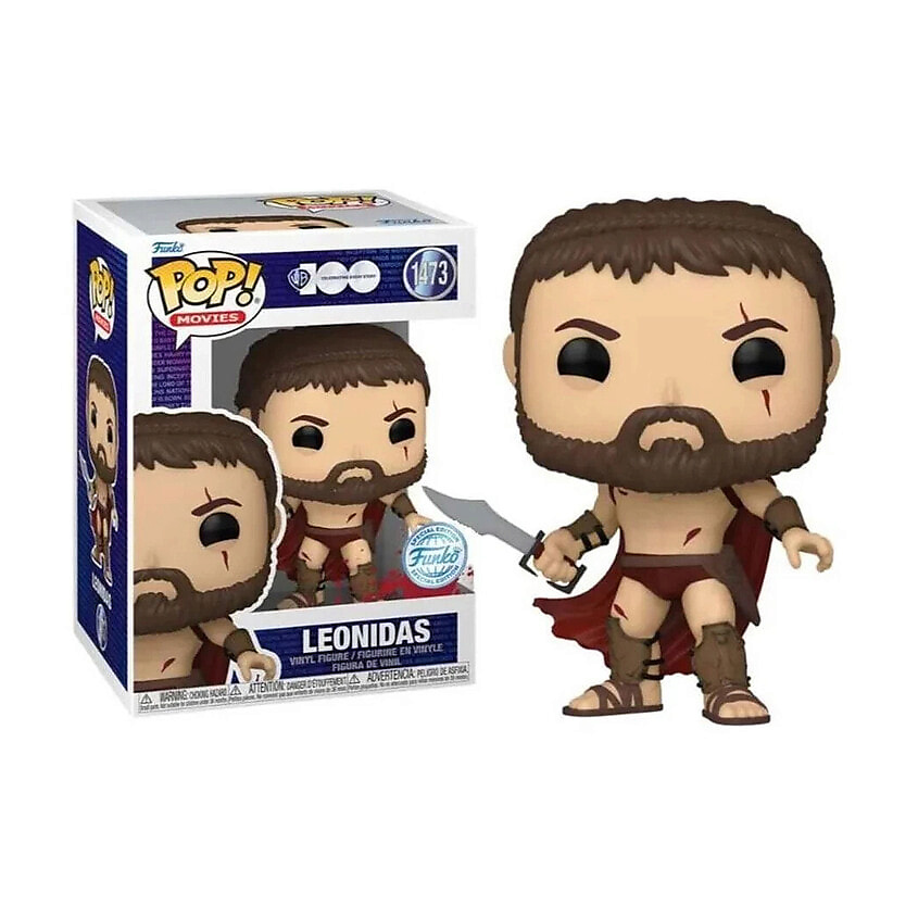 Изображение товара FUNKO Фигурка Warner Bross 100 Anniversary 300 Leonidas Battle 1473 Exclusive figure, Мультиколор
