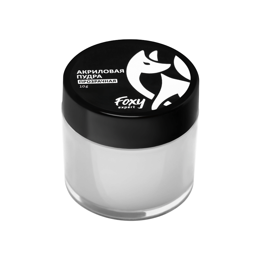 Изображение товара FOXY EXPERT Акриловая пудра ПРОЗРАЧНАЯ, Прозрачный; 10 гр.