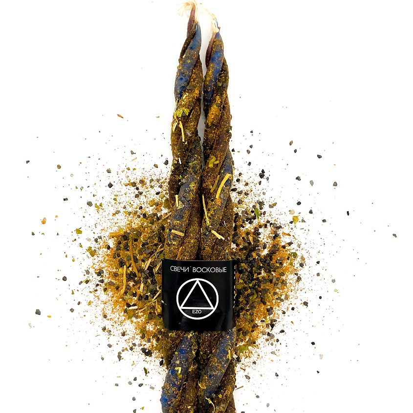 Изображение товара EZO Свечи восковые скрутка с травами "от Зависимостей", 2 шт., 2 шт.