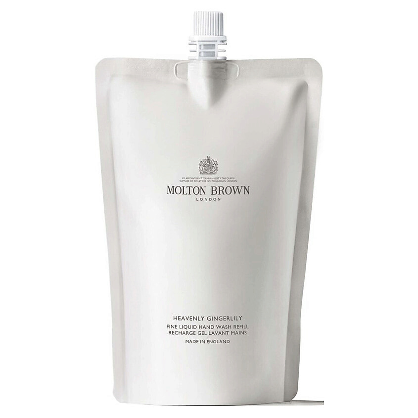 Изображение товара MOLTON BROWN Мыло для рук Heavenly Gingerlily Fine Liquid Hand Wash Refill, 400 мл