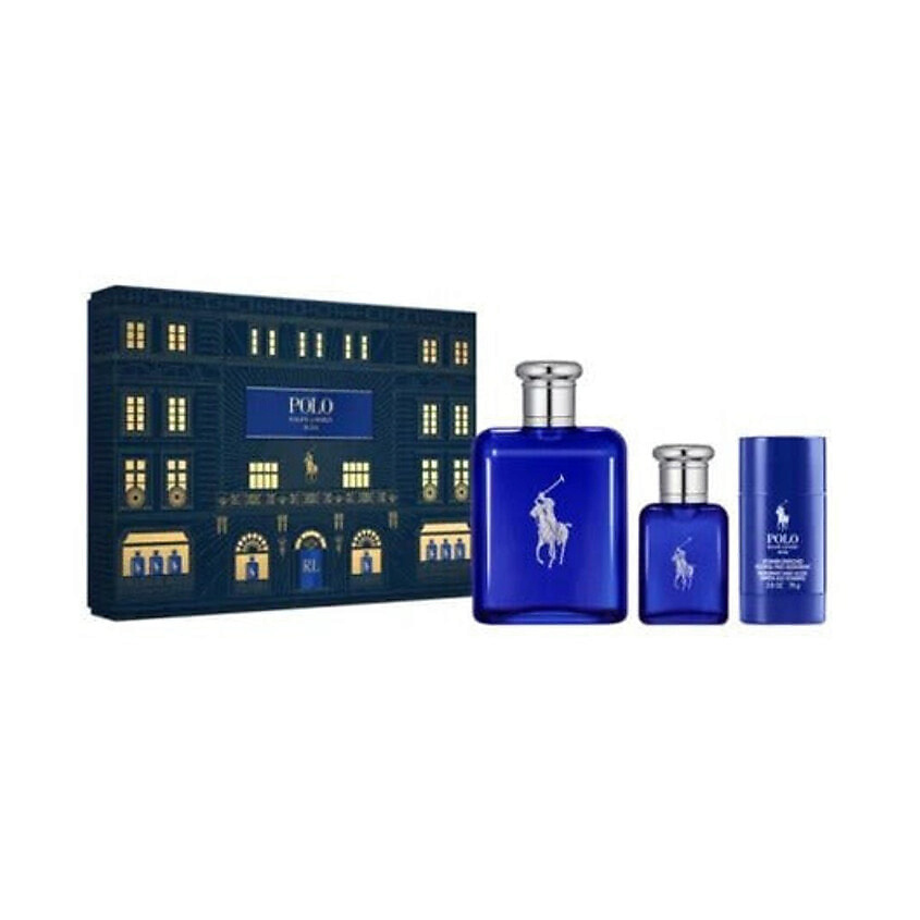 Изображение товара RALPH LAUREN Парфюмерный набор Polo Blue Gift Set, 125мл+40мл+75мл