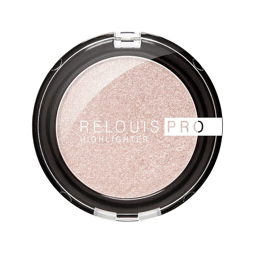 Изображение товара RELOUIS Хайлайтер компактный PRO Highlighter, тон:01 ,:PEARL