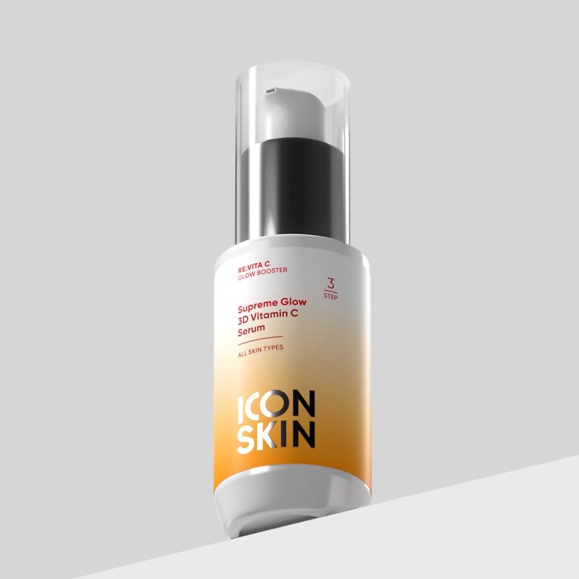 Изображение товара ICON SKIN Сыворотка с 3D витамином C SUPREME GLOW 30 мл для яркости и увлажнения