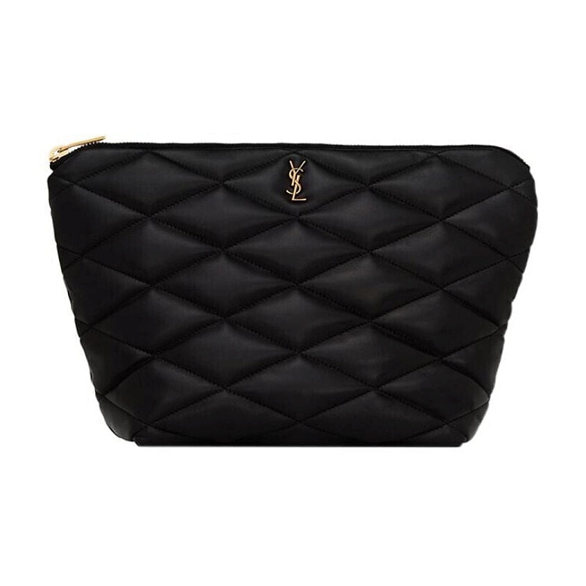 Изображение товара YVES SAINT LAURENT Средняя сумка из овчины Envelope Bag Clutches черная