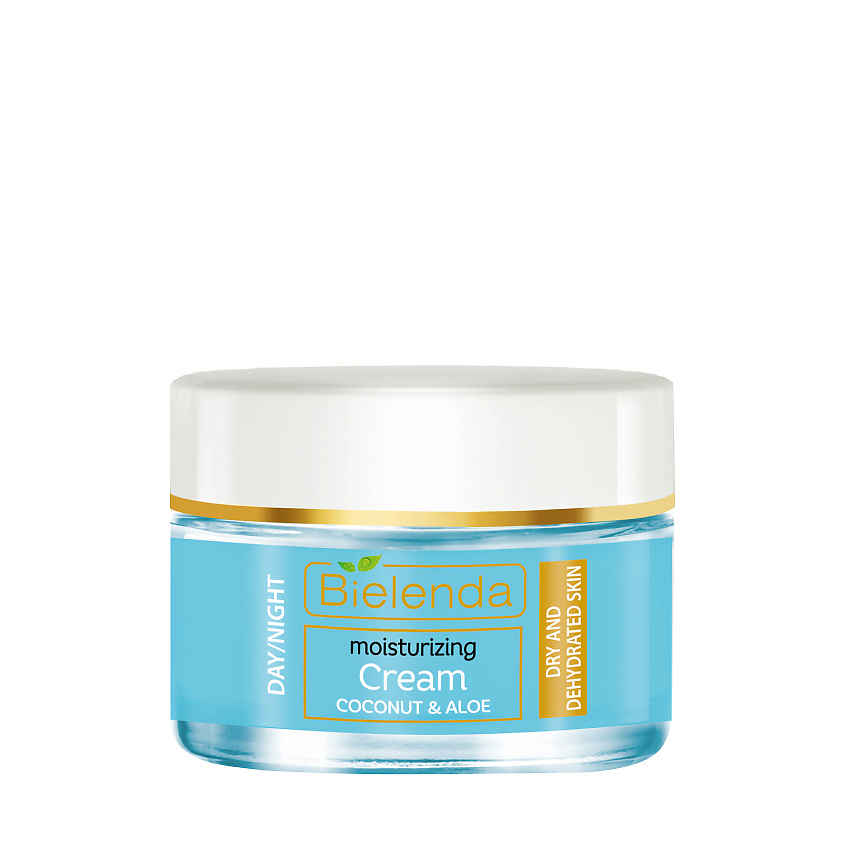 Изображение товара BIELENDA Крем для лица HYDRA CARE Кокос&Алоэ для сухой и чувствительной кожи, 50 мл