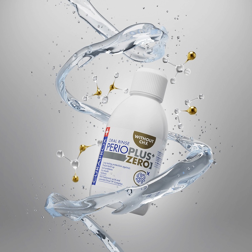 Изображение товара CURAPROX Жидкость-ополаскиватель для полости рта Perio Plus Zero, 100 мл.