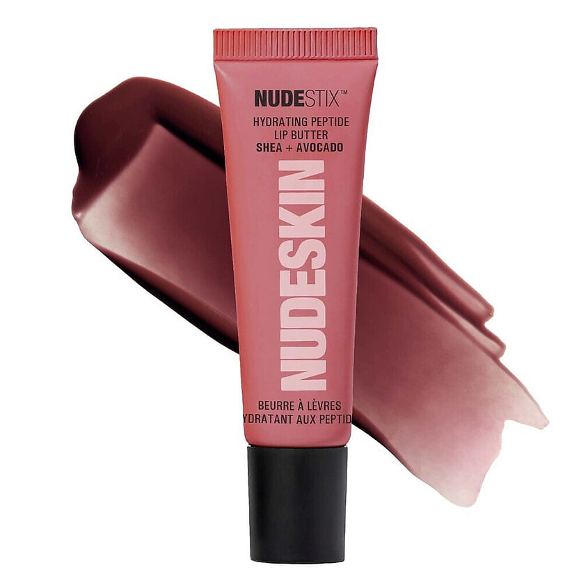 Изображение товара NUDESTIX Увлажняющее масло для губ Hydrating Peptide Lip Butter, Sugar Plum