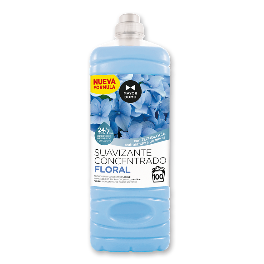 Изображение товара Концентрированный кондиционер для белья MAYORDOMO ЦВЕТОЧНЫЙ 2000мл для мягкости аромата и защиты цв