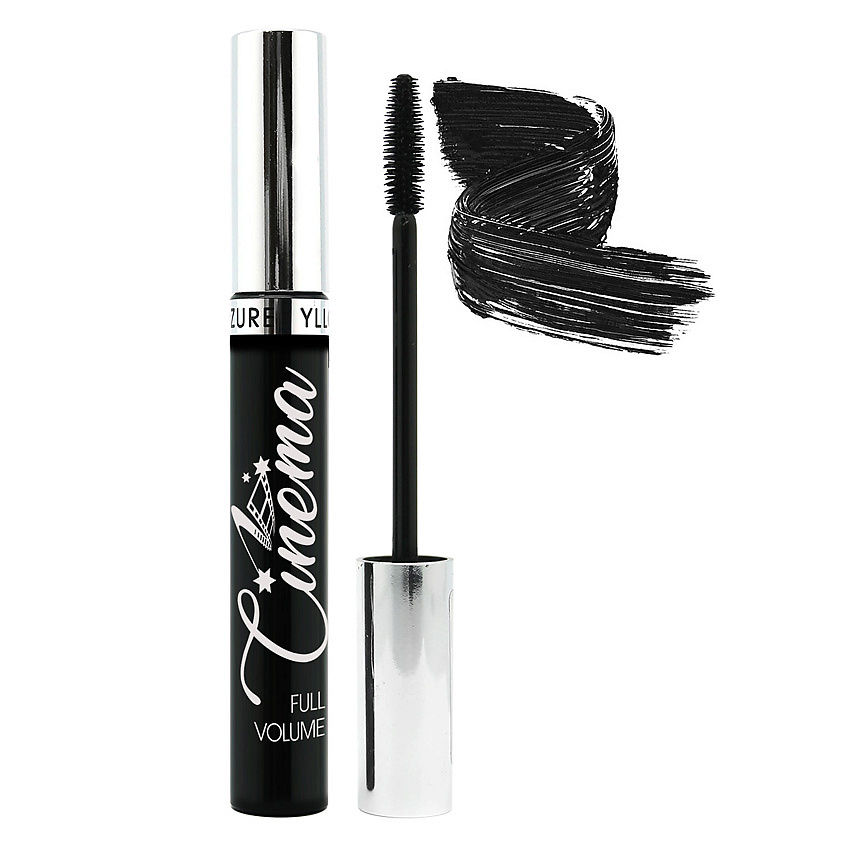 Изображение товара YLLOZURE Тушь для ресниц Синема полный объем, № 03 черная, 12 мл