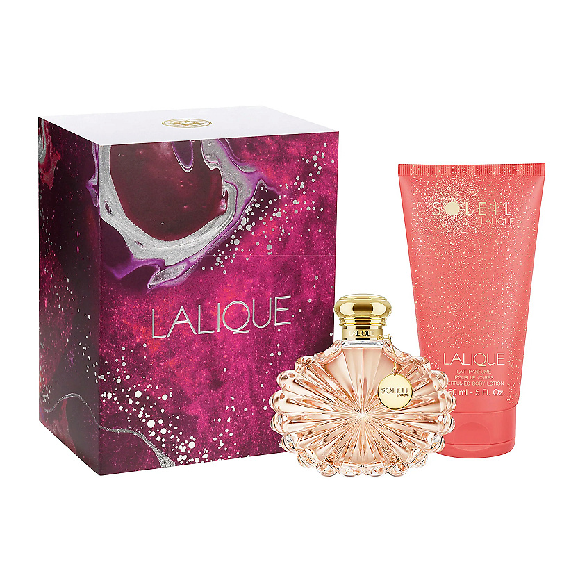 Изображение товара LALIQUE Набор Soleil, Парфюмерная вода спрей, 50мл + Лосьон для тела, 150мл