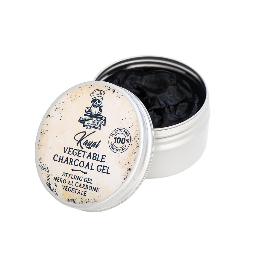 Изображение товара THE INGLORIOUS MARINER Гель для укладки с тонирующим эффектом Kauai Vegetable Charcoal Gel, 1 шт.