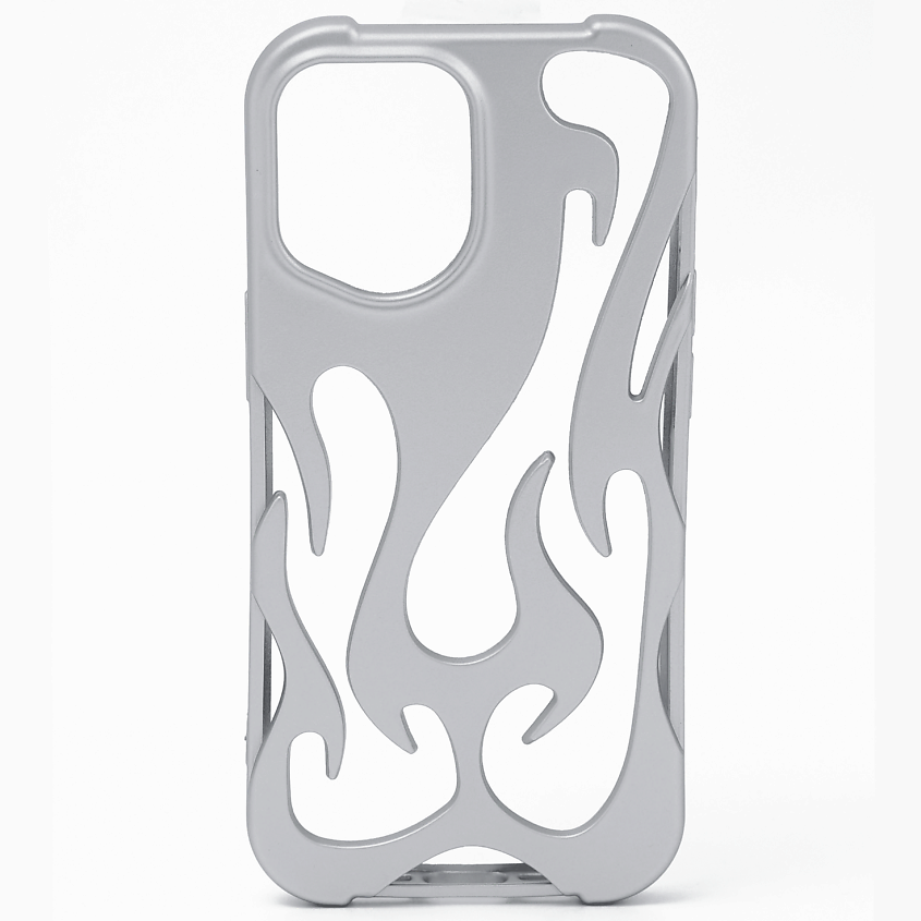 Изображение товара HIZA Чехол для iPhone 15 силикон и TPU защита стильный узор