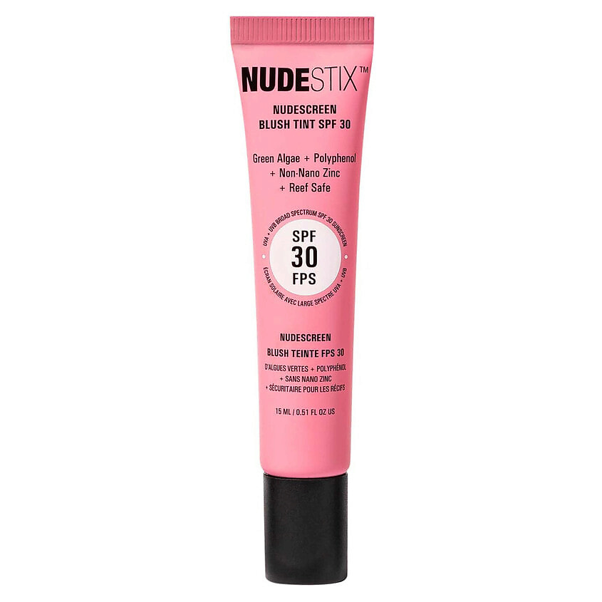 Изображение товара NUDESTIX Румяна-тинт Nudescreen Blush Tint SPF 30 Pink sunrise