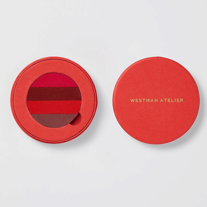 Изображение товара WESTMAN ATELIER Палетка для макияжа губ Lip Suede Les Rouges. Сменный блок, Les Rouges