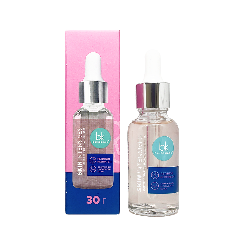 Изображение товара BELKOSMEX Гидрогелевая сыворотка для лица cохранение молодости кожи Skin Intensives, 1 шт.