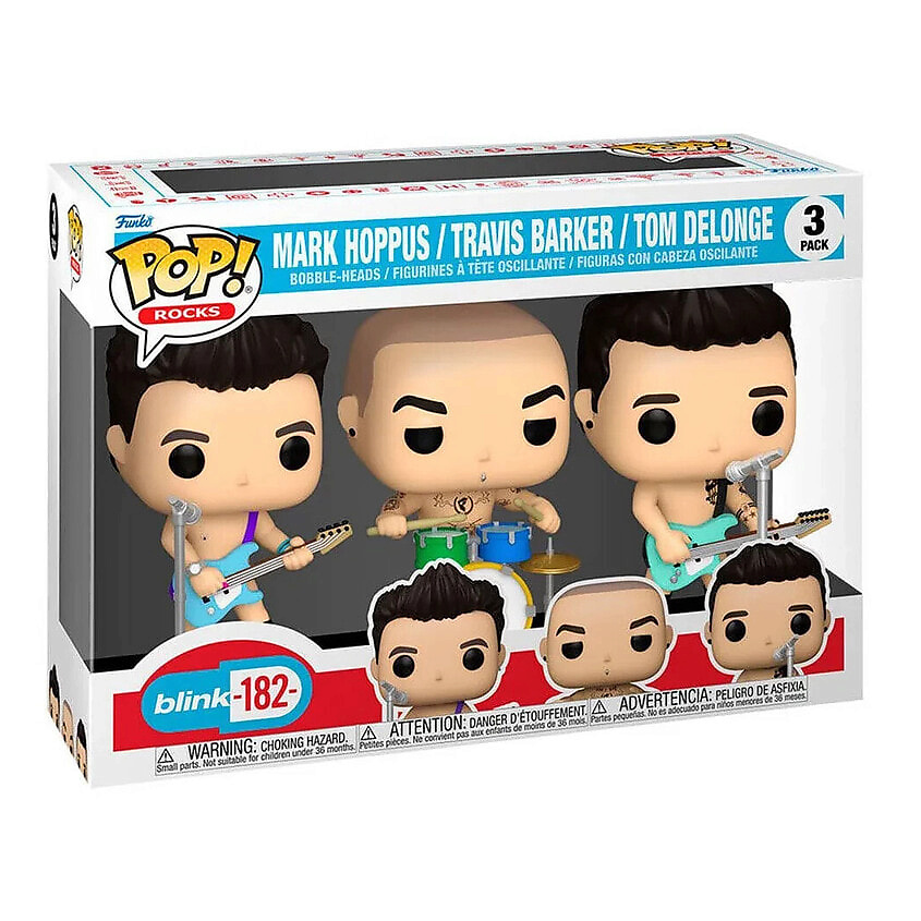 Изображение товара FUNKO Rocks Blink 182 фигурка коллекционная Pop стиль мультииколор