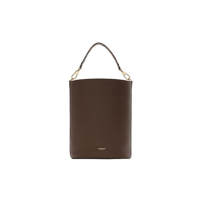 Изображение товара BURBERRY Сумка Grain Calfskin Bucket Bag, Shoulder Bag Medium Size, цвет: Коричневый, размер: One Size