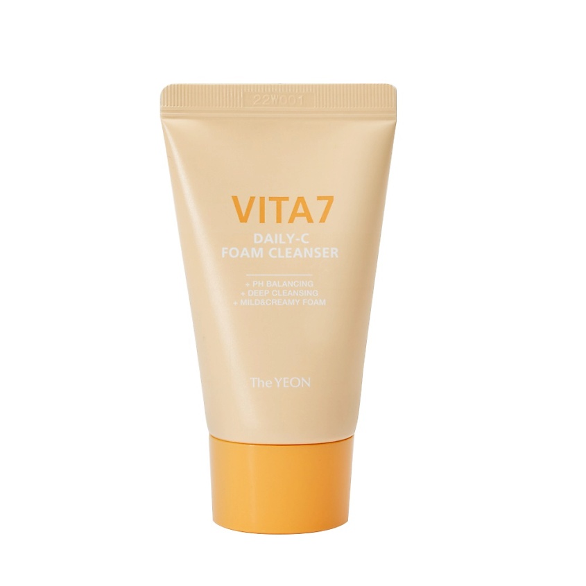 Изображение товара THE YEON Пенка для умывания - Vita7 daily-C foam cleanser, 30мл